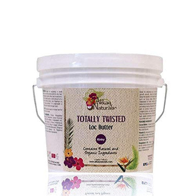 Alikay Naturals Twisted Loc Butter Natural Cocoa Butter Vitamin E & Grape Seed Oil 8 Ounce