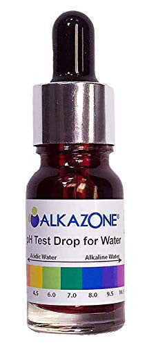 ALKAZONE pH Test Solution for Drinking Water | Highly Concentrated - 500 Servings