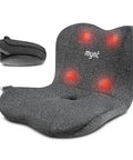 Mynt Lower Back Massager Shiatsu Hip Massager Lumbar Rolling Massage Seat Cushion With Heat Foldable Ergonomic Support Cushion For Home Office Help Improve Sitting Posture s For Mom