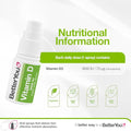 Betteryou D3000 Vitamin D Oral Spray Convenient Alternative For Tablets Promotes Strong Bones Teeth And Immune System Aids In Calcium Absorption Natural Peppermint Flavor 0.5 Oz