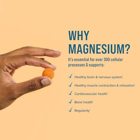 Natural Vitality Calm Magnesium Supplement AntiStress Gummies Vegan GlutenFree Orange Flavor 120 Gummies