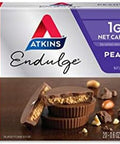 Atkins Endulge Peanut Butter Cups Dessert Favorite Low Carb 0G Sugar 20 Count & Milk Chocolate Delight Protein Shake 15G Protein Low Glycemic 2G Net Carb 1G Sugar
