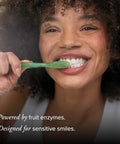 Serovital Smile Revitalizing Toothpaste Nano-Hydroxyapatite & Fruit Enzyme Whitening Toothpaste Formulated Without Fluoride For Sensitive Teeth Mint Kiss Flavor 4 Oz