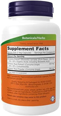 Now Foods Supplements Boswellia Extract 250 Mg Plus Turmeric Root Extract 120 Veg Capsules