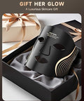Kydj Red Light Therapy Mask For Face 7 Colors Led Face Mask Light Therapy With Rechargeable Remote Portable Anti-Aging & Skin Rejuvenation Device For Home Use Or Travel Ideal For Women