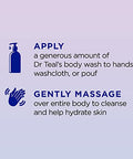 Dr Teal'S Body Wash With Pure Epsom SaltSleep Blend With MelatoninLavender & Chamomile Essential Oils24 Fl Oz (Pack Of 4)