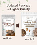 Micro Ingredients Organic Turkey Tail Mushroom Powder (50 1 Extract) 8 Ounce Freeze Dried With Active Polysaccharides Supports Immune Response & Cellular Level Pet Friendly