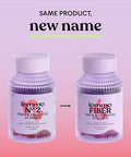 Lemme Fiber & Probiotic Gummies For Adults Promotes Regularity & Digestive Health No Sugar Added Strawberry Flavor 4G Prebiotic Fiber & Clinically Studied Probiotic Strains (60 Count)