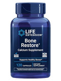 Life Extension Bone Restore Calcium Supplement Vitamin D3 Magnesium Boron zinc Manganese Silicon Helps Maintain Healthy Bone Density GlutenFree NonGMO 120 Capsules