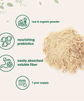 Micro Ingredients Organic Acacia Senegal Fiber Powder 2 Lb Instant Soluble Fiber Plant-Based Prebiotic For Gut & Digestive Health Non-Gmo Gluten-Free Vegan