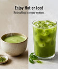 Honso Mulberry Matcha Tea ÃƒÂ¢Ã¢â€šÂ¬Ã¢â‚¬Å“ Japanese Mulberry Leaf & Matcha Green Tea Powder Packets, Supports Healthy Blood Sugar Levels, Hot or Iced, 20 Count