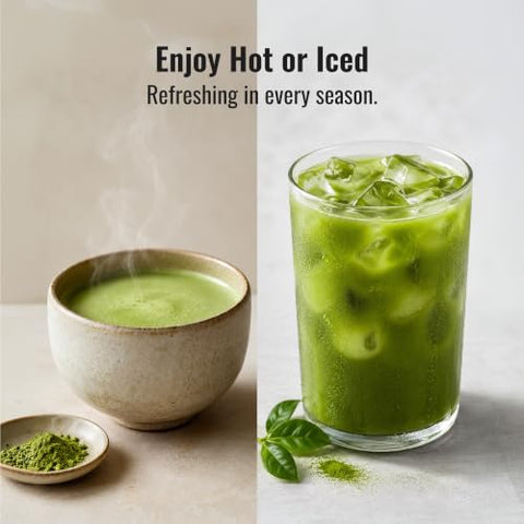 Honso Mulberry Matcha Tea ÃƒÂ¢Ã¢â€šÂ¬Ã¢â‚¬Å“ Japanese Mulberry Leaf & Matcha Green Tea Powder Packets, Supports Healthy Blood Sugar Levels, Hot or Iced, 20 Count