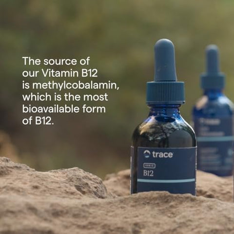 Trace Minerals Liquid Ionic B12 1000 mcg Supplement 2 Ounce