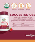 Maryruth'S Maryruth Organics Multivitamin For Men 40 Sugar Free Vegan Mens Vitamins Immune Support Daily Men'S Multivitamin Gummy Vitamins For Men 60 Count