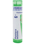 Boiron Phytolacca Decandra 6X Md 80 Pellets For Sore Throat Pain Radiating To The Ears