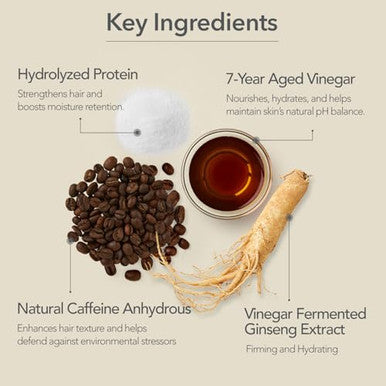 107 Hair & Scalp Hydrating Microbiome Treatment Both Hair & Scalp Hydrating Scalp Treatment Ginseng Caffeine And Biotin Helps Soothe Scalp Discomfort (6.08 Fl Oz)
