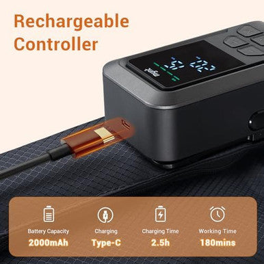 Mynt Full Leg Air Compression Massager Sequential Cordless Compress Therapy Machine For Circulation Pain Relief Rechargeable Leg Massage Recovery System With Multiple Modes & Intensities For Athlete