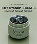 Arencia Glow Hyssop Overnight Face Mask Serum - Hydrating & Anti-Aging Serum For Younger Looking Korean Glass Skin, 30% Vitamin A, C, E, 10% Niacinamide, Peptide