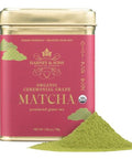 Harney & Sons Organic Ceremonial Grade Matcha Powder, 30g Tin | Ceremonial Grade Organic Matcha, For Traditional Tea, Lattes & Smoothies