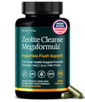 Etta Vita Liver Cleanse Detox & Repair - Microplastics Detox & Zeolite Supplement For Gut Health Cognition & Natural Energy - Glutathione Nac Chlorella Spirulina Ala Cilantro Milk Thistle Noni Shilajit