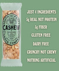 South 40 Snacks Cashew Nut Bar, 1.4 OZ