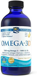 Nordic Naturals Omega3D Liquid 8Ounce 0.88 Bottle