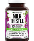 Farmhaven Usda Organic Milk Thistle Capsules