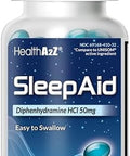 HealthA2Z Sleep Aid Diphenhydramine Softgels Supports Deeper Restful Sleeping