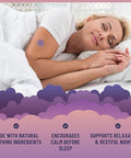 Tolevita Sleep Patches Nighttime Relaxation With Melatonin Lavender Ltheanine Gaba And Herbal Botanicals For Calm Evenings 36 Pcs