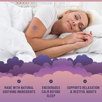 Tolevita Sleep Patches Nighttime Relaxation With Melatonin Lavender Ltheanine Gaba And Herbal Botanicals For Calm Evenings 36 Pcs