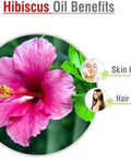 Hibiscus (Hibiscus sabdariffa) Pure Natural Oil (15ml Dropper)