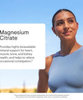 Thorne - Magnesium Citrate - Supports Healthy Muscle & Urinary Tract Function Heart Health Bone Health & Occasional Constipation Relief - Citrus Berry Powder - Third-Party Certified 60 Servings