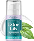 Smnutrition Advanced Estrolife Balancing Skin Cream For Women Cosmetic Skin Cream With Estriol Wild Yam Black Cohosh Vitamin A Black Currant Oil & Manganese Paraben 80 Applications 4Oz Pump