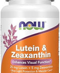 Now Supplements Lutein & Zeaxanthin With 25 Mg Lutein And 5 Mg Zeaxanthin 120 Softgels