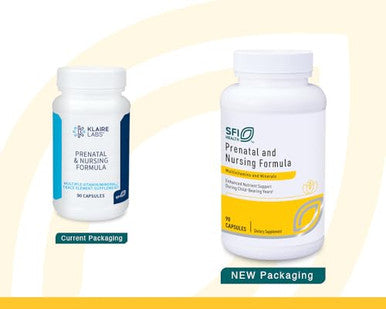 Sfi Health Klaire Labs Prenatal & Nursing Multivitamin - Postnatal & Prenatal Vitamins For Women With Iron - Complete Nutritional Support During Preconception Pregnancy & Breastfeeding (90 Capsules)