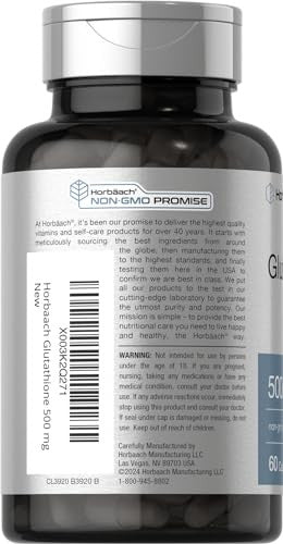Horbaach Glutathione 60 Capsules 500Mg