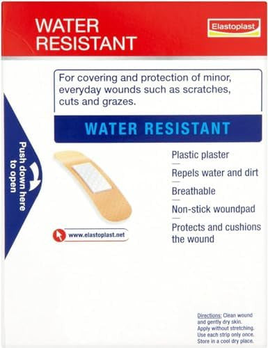 Elasroplast Water Resistant Plasters Strips - Pack Of 100
