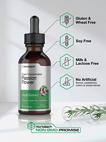 Horbaach Passion Flower Tincture 2 Fl Oz