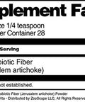 Terravita Inulin Probiotic Fiber (Jerusalem Artichoke) Powder (1 Oz, Zin: 570989)