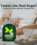 Lesweet Monk Fruit Sweetener 16 oz and Lesweet Classic Zero Calorie Sweetener, Erythritol Sweetener with Stevia Extract 16 oz