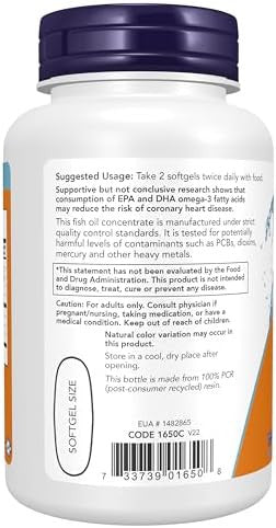Now Foods Omega3100 Softgels (Pack Of 2)