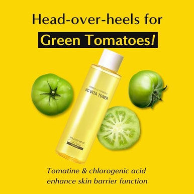 It'S Skin Power10 Formula Vc Vita Toner Green Tomato Face Toner Korean Skincare Niacinamide Brightening Toner K Beauty Vitamin C Toner For Face 6.76 Fl Oz