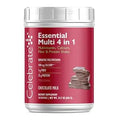Celebrate Vitamins Essential Multi 4in1 Powder Bariatric Multivitamin 500mg Calcium 4g Fiber 25g Protein Shake Mix Chocolate Milk (14 Servings)