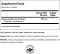 Swanson Goldenseal Root 125 Milligrams 100 Capsules