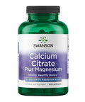Swanson Calcium Citrate Plus Magnesium Mineral Supplement Promoting Strong Bones Energy Production and Muscle Relaxation May Support Cardiovascular Health (150 Capsules)