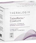 Theralogix Theranatal Complete Prenatal Vitamin Supplement 91Day Supply With Dha Vitamin D3 Folate Iodine Choline Iron Vitamin B6 & More Nsf 182 Tablets & 91 Softgels