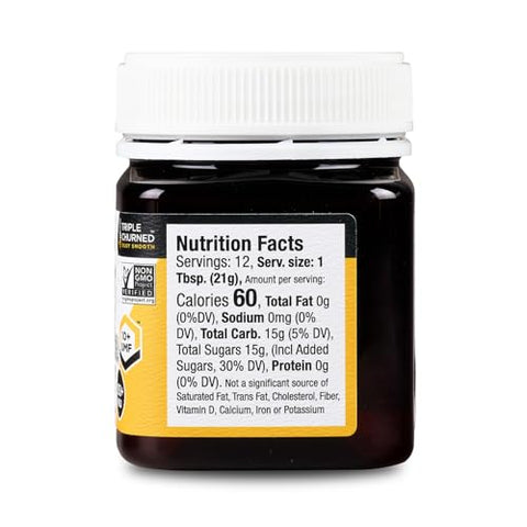 1839 Triple-ChurnedÃƒÂ¢Ã¢â‚¬Å¾Ã‚Â¢ Raw MÃƒâ€žÃ‚Ânuka Honey UMF 7+ | MGO 150+ | Silky Texture | 100% New Zealand Origin | 250g