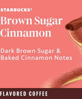 Starbucks K-Cup Coffee Pods, Flavored Hot or Iced Coffee, Brown Sugar Cinnamon, 10 Keurig Pods