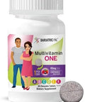 Bariatricpal Multivitamin One 1 Per Day Bariatric Multivitamin Chewable With 45Mg Iron Mixed Berry (30 Count)