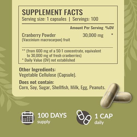 Herbamama Cranberry And Elderberry Kit - Bundle Of 30000 Mg Cranberry Concentrate Capsules & Black Elderberry Tincture 4 Fl Oz - Vegan Non-Gmo Sugar & Alcohol- - 2 Pack